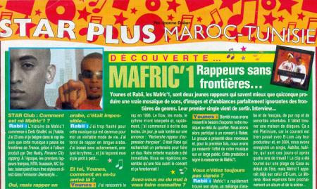 Star club septembre 2004